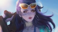 Overwatch (Beach Widowmaker)